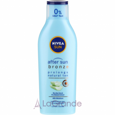 Nivea Sun After Sun Bronze Bio Aloe Vera & Pro-Melanin Extract ������ ����� ������