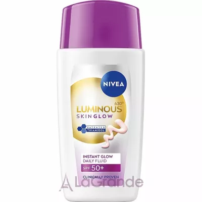 NIVEA Luminous 630 Skin Glow Fluid SPF50+ ����� ������� ��� ���� � ������������ � ���������� SPF50+