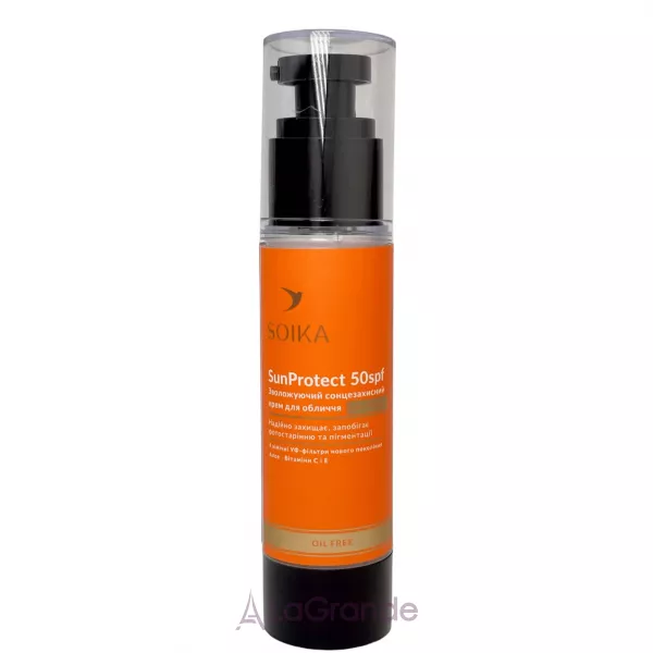 Soika SunProtect Cream SPF50 �������������� ���� ��� ���� SPF50