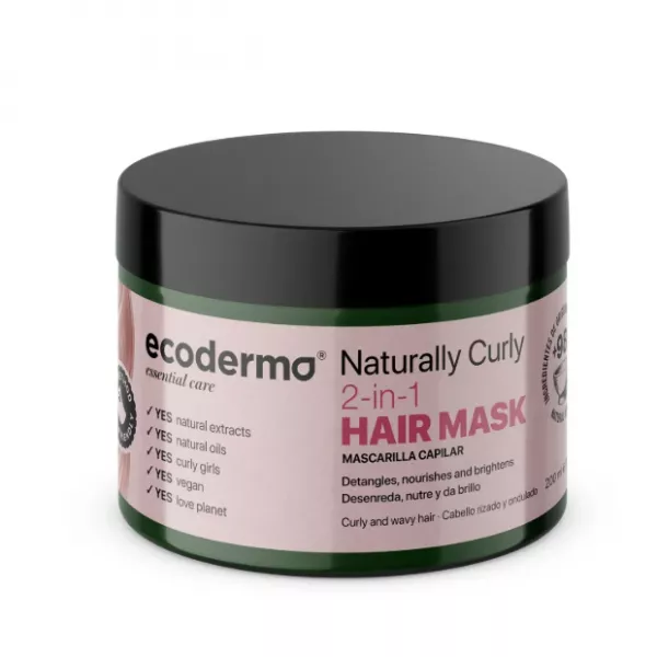 Ecoderma Natural Curls 2 In 1 Hair Mask ������� ����� ��� ������� �� ��������� ��������