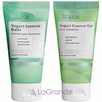 Soika Yogurt Set ���� �� ������� �� �������� (balm/50ml + gel/50ml)
