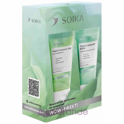 Soika Yogurt Set ���� �� ������� �� �������� (balm/50ml + gel/50ml)