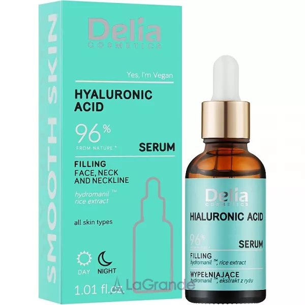 Delia Hyaluronic Acid Serum ��������� ��� ����, ��� � ���� �������� � ������������ ��������