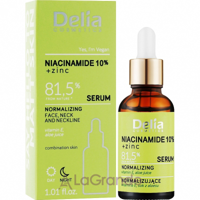 Delia Niacynamid + Zinc Serum ������������� ��������� ��� ����, ��� � ���� �������� � ������������ � ������