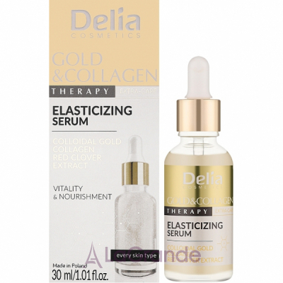 Delia Gold & Collagen Therapy Elasticizing Serum ��������� ��� ���� � ������� � ����������
