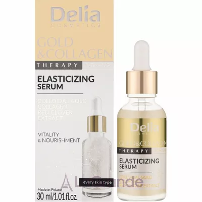 Delia Gold & Collagen Therapy Elasticizing Serum ��������� ��� ���� � ������� � ����������