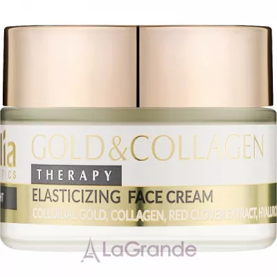 Delia Gold & Collagen Therapy Elasticizing Night Face Cream ������ ���� ��� ���� � ������� � ����������