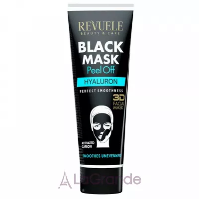 Revuele Black Mask Peel Off Hyaluron ������ �����-������ ��� ���� � ������������ ��������