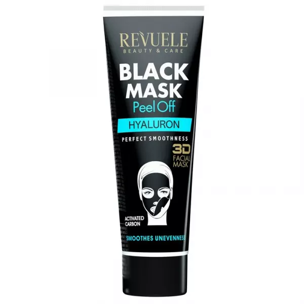 Revuele Black Mask Peel Off Hyaluron ������ �����-������ ��� ���� � ������������ ��������