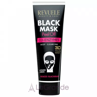 Revuele Black Mask Peel Off Co-Enzymes ������ �����-������ ��� ���� � ����������