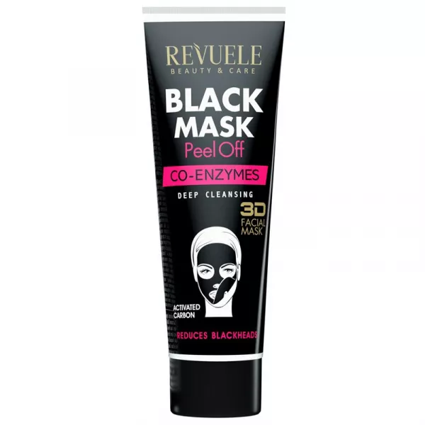 Revuele Black Mask Peel Off Co-Enzymes ������ �����-������ ��� ���� � ����������