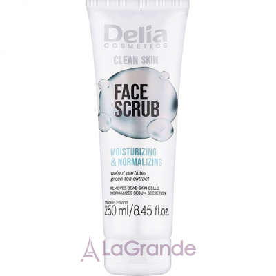 Delia Clean Skin Face Scrub �������������� � ��������������� ����� ��� �������