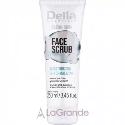 Delia Clean Skin Face Scrub �������������� � ��������������� ����� ��� �������