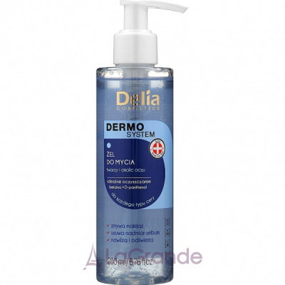 Delia Dermo System Gel Wash For Face & Eye Area ���� ��� ��������