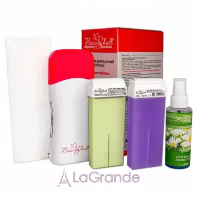 Beautyhall Home Depilation Kit ���� ��� �������� �������� (wax/melter 1 �� + ��� 2×100 �� + ������ 50 �� + ������� 100 ��)