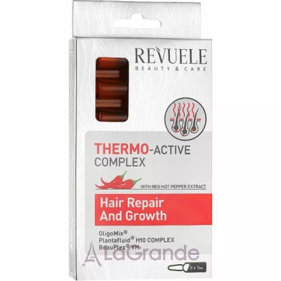 Revuele Thermo Active Complex Hair Repair And Growth Ampoules ������������� �������� ��� ���������� � ����� �������