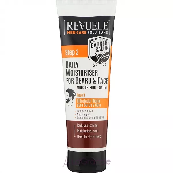 Revuele Men Care Barber Salon Daily Moisturizer For Beard & Face ����������� ���� ��� ������ � ����