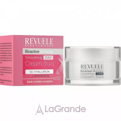 Revuele Bioactive Skincare 3D Hyaluron Smoothing Day Cream-Fluid SPF15 ������� ����-����� ��� ���� SPF15