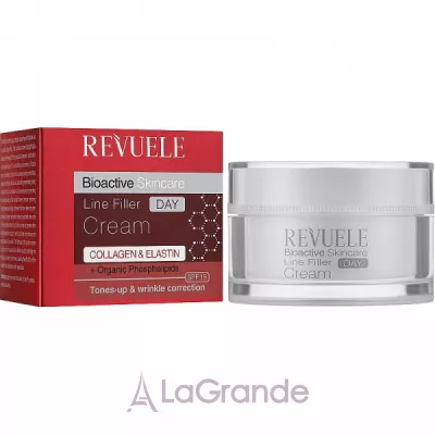 Revuele Bioactive Skincare Collagen & Elastin Line Filler Day Cream SPF15 ������� ����-������ ��� ���� SPF15