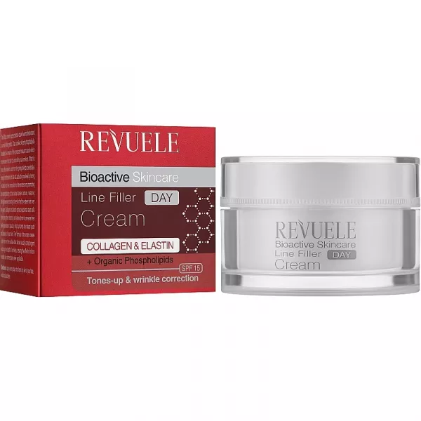 Revuele Bioactive Skincare Collagen & Elastin Line Filler Day Cream SPF15 ������� ����-������ ��� ���� SPF15
