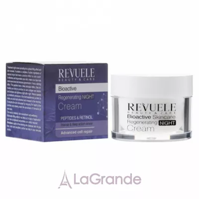 Revuele Bioactive Skincare Peptids & Retinol Regenerating Night Cream �������������� ������ ���� ��� ����