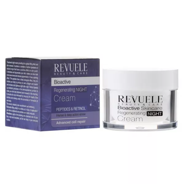 Revuele Bioactive Skincare Peptids & Retinol Regenerating Night Cream �������������� ������ ���� ��� ����