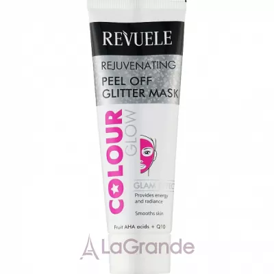 Revuele Color Glow Glitter Mask Pell-Off Rejuvenating ������ �������������� �����-�����