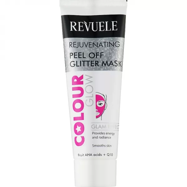 Revuele Color Glow Glitter Mask Pell-Off Rejuvenating ������� ������������� �����-������