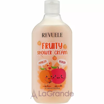 Revuele Fruity Shower Cream Apricot and Peach ���� ��� ���� � ��������� � ��������