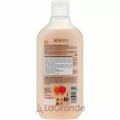 Revuele Fruity Shower Cream Apricot and Peach ���� ��� ���� � ��������� � ��������