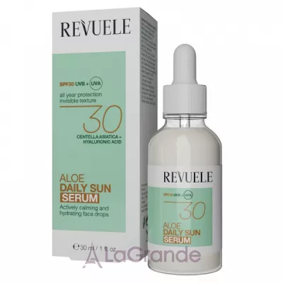 Revuele Aloe Daily Sun Serum SPF 30 ������������ ��������� ��� ������� � ���� SPF30