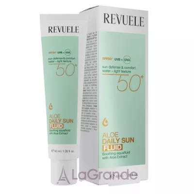 Revuele Aloe Daily Sun Fluid SPF 50+ �������������� ���������� ����� ��� ���� � ���� SPF 50+