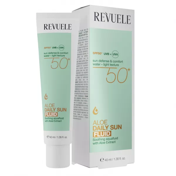 Revuele Aloe Daily Sun Fluid SPF 50+ �������������� ���������� ����� ��� ���� � ���� SPF 50+