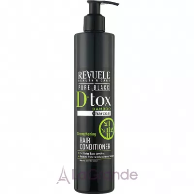 Revuele Pure Black Detox Strengthening Hair Conditioner ����������� ��� �����