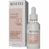 Revuele Hyaluronic Daily Sun Serum SPF30 �������������� ��������� ��� ���� � ������������ �������� SPF30