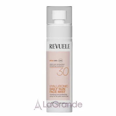 Revuele Hyaluronic Daily Sun Face Mist SPF30 ������������� ��� ��� ������� � ����������� �������� SPF30