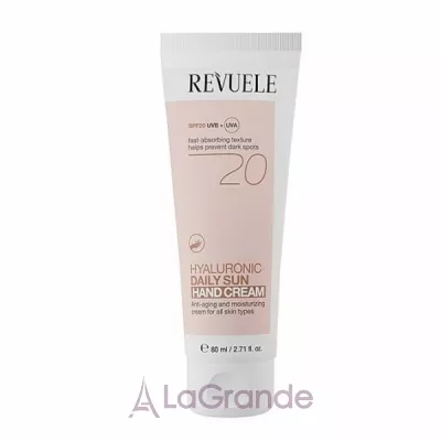 Revuele Hyaluronic Daily Sun Hand Cream SPF20 ������������� ���� ��� ��� � ����������� �������� SPF20