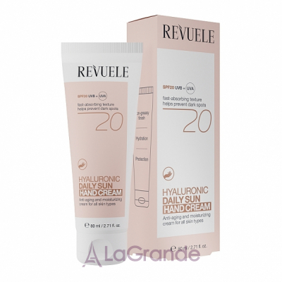 Revuele Hyaluronic Daily Sun Hand Cream SPF20 ������������� ���� ��� ��� � ����������� �������� SPF20