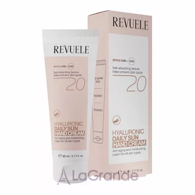Revuele Hyaluronic Daily Sun Hand Cream SPF20 ������������� ���� ��� ��� � ����������� �������� SPF20