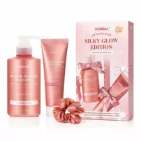 Kundal Silk Glow Edition Protein Bonding Set, Ylang Ylang ����� ��� �����  (������� 500 �� + ����� 250 �� + ������� ��� �����)