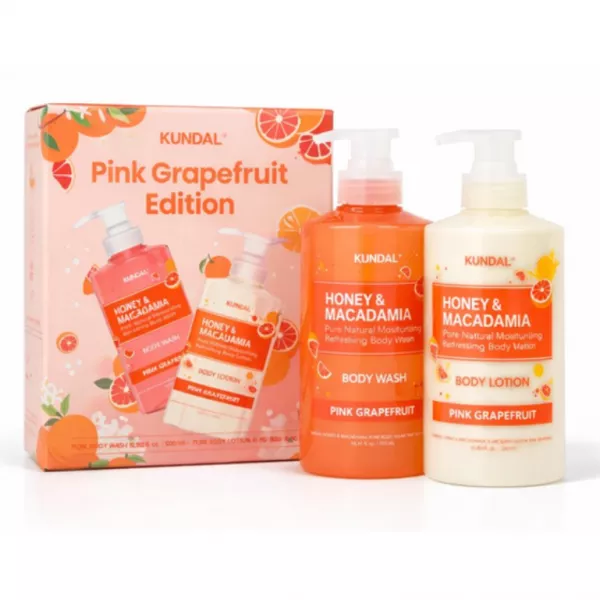 Kundal Pink Grapefruit Edition Honey & Macadamia ����� ��� ����  (���� ��� ���� 500 �� + ������ ��� ���� 500 ��)