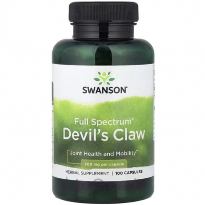 Swanson Full Spectrum Devil's Claw 500 mg ĳ������ ������� 