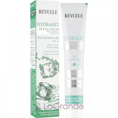 Revuele Hydralift Hyaluron Day Cream Fluid SPF15 ������� ����-����� ��� ���� SPF15