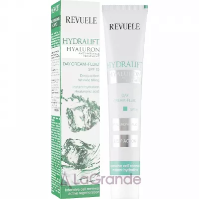 Revuele Hydralift Hyaluron Day Cream Fluid SPF15 ������� ����-����� ��� ���� SPF15