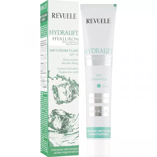 Revuele Hydralift Hyaluron Day Cream Fluid SPF15 ������� ����-����� ��� ���� SPF15