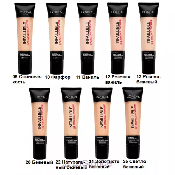L'Oreal Paris Infaillible ��������� ���� � �������� �������