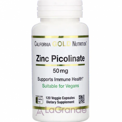 California Gold Nutrition Zinc Picolinate 50 mg ����������� ������� 