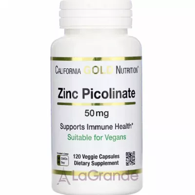 California Gold Nutrition Zinc Picolinate 50 mg ����������� ������� 