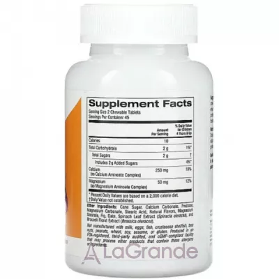 California Gold Nutrition Chewables Calcium With Magnesium ����������� ������� � ������� ��� ����� �� ������ �����