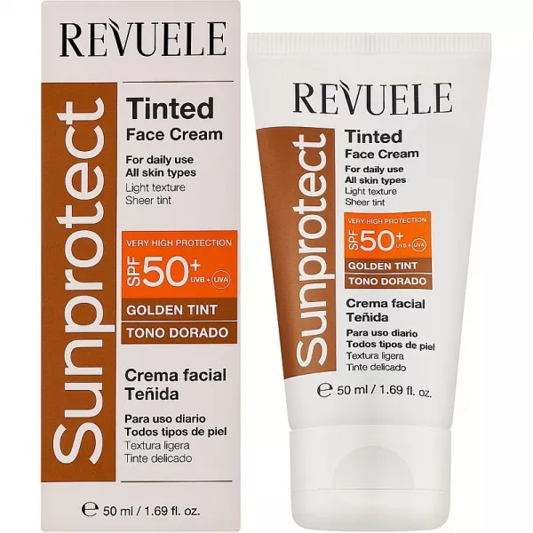 Revuele Sunprotect Tinted Face Cream SPF50+ ���������� �������������� ���� ��� ���� SPF50+